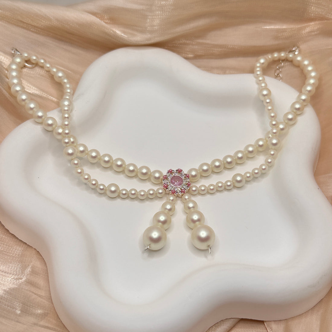 珠璎閣｜甜心珠結・オリジナルペット猫犬ネックレス・質優物美